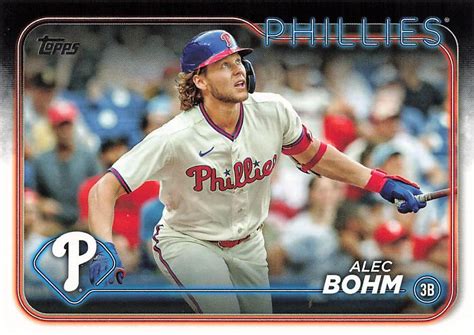 Topps Alec Bohm Trading Card Database