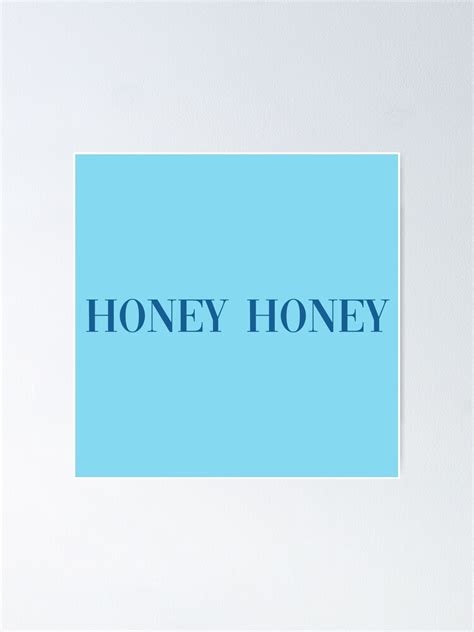 "Mamma Mia - Honey, Honey" Poster by broadway-island | Redbubble