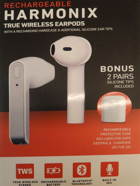 Soundlogic Xt Bluetooth Rechargeable Harmonix True Wireless Earpods