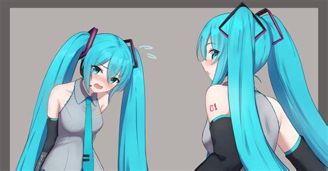 初音ミク ミク るっつぇのイラスト Pixiv