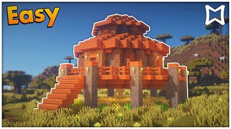 10+ Best Savanna House Designs in Minecraft - TBM | TheBestMods