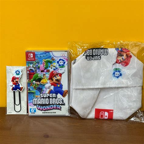 全新現貨 選特典 Ns Switch 超級瑪利歐兄弟 驚奇 Super Mario Bros Wonder 中文版 露天市集 全台最