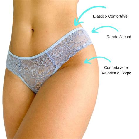 Kit Calcinhas Fio Dental De Renda Virginia Para Revenda De Lingerie E Moda Intima Na