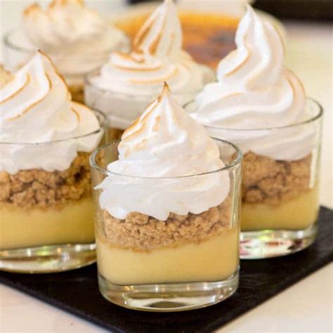 Creamy Deconstructed Lemon Meringue Pie Recipe