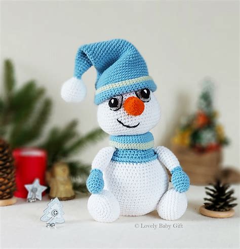 Ravelry: Amigurumi Snowman Crochet Pattern pattern by Viktorija Dineikiene