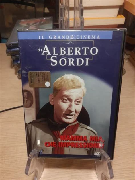 Il Grande Cinema Di Alberto Sordi Mamma Mia Che Impressione Fabbri Dvd