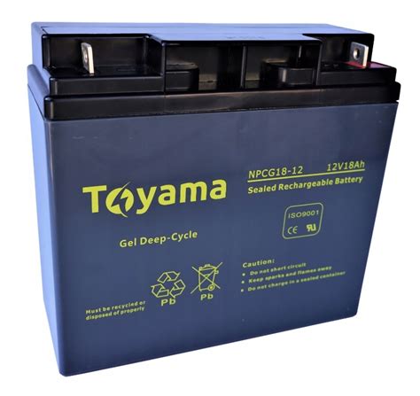 Akumulator żelowy Toyama NPCG18 12V GEL Deep Cycle Sklep Opinie