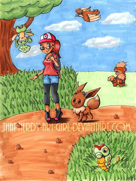 Pokemon Journey By That Nerdy Art Girl On Deviantart