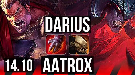 DARIUS Vs AATROX TOP 74 Winrate Legendary 36k DMG BR Master