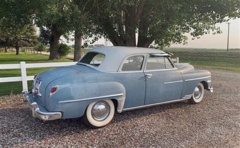 Barn Find 1949 Desoto Custom Club Coupe Barn Finds