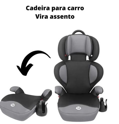 Cadeirinha Cadeira Booster Para Carro Tutti Baby Triton 15KgAté 36 Kg