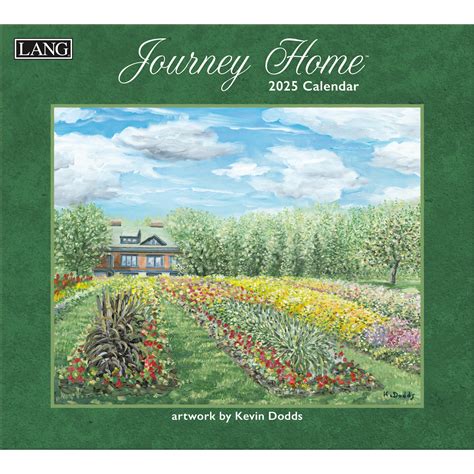 2025 Lang Journey Home By Kevin Dodds Deluxe Wall Calendar