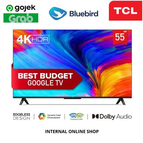 Jual Tcl A Smart Tv Inch Google Tv K Uhd Garansi Resmi Tcl