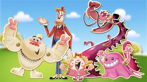 Candy Crush Saga Characters Names