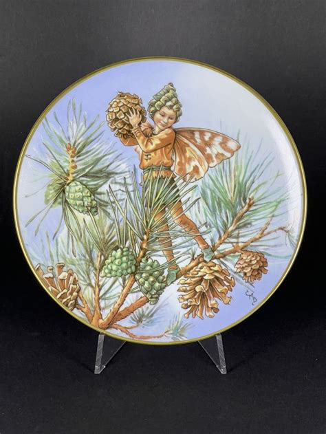 Gresham Porcelain Plate The Pine Tree Fairy From The Flower Fairies