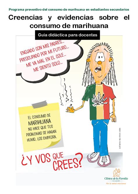 Guía Didáctica Para La Prevención Del Consumo De Marihuana Creencias Y Evidencias Sobre El