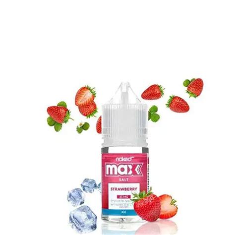 NAKED MAX STRAWBERRY ICE SALT ML Price In Pakistan