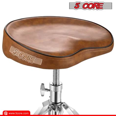 Dropship 5 Core Drum Throne Thick Padded Comfortable Guitar Stool With