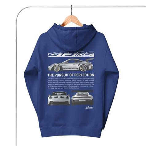 Porche 911 GT3 RS Aesthetic Tshirt Posche 911 GT3 RS 2 Side Tshirt