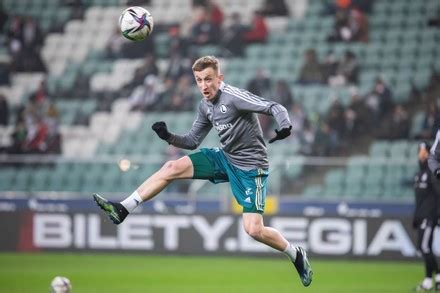 Legia Warsaw Vs Zaglebie In Warsaw Poland 15 Dec 2021 Stock Pictures