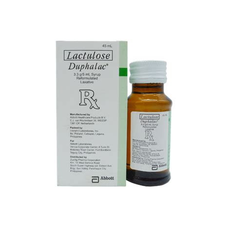 Duphalac Lactulose 33g 5ml Syrup 45ml Price In The Philippines