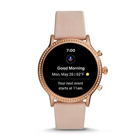 Gen 5 Smartwatch - Julianna HR Blush Leather - Fossil