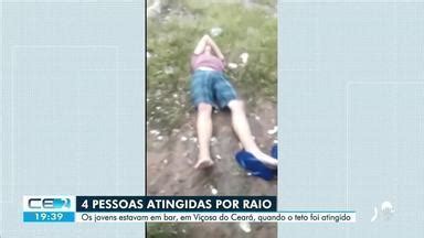 Cetv Edi O Quatro Pessoas S O Atingidas Por Raio Em Vi Osa Do