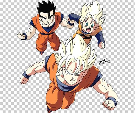 Goku Gohan Goten Chi Chi Vegeta Png Clipart Anime Art Cartoon The