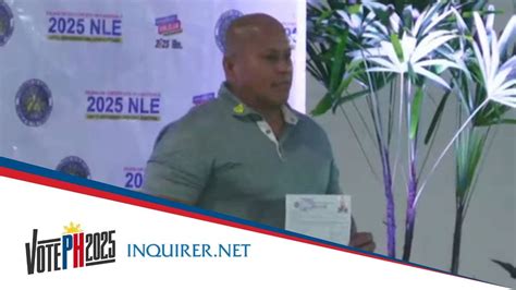 Bato Dela Rosa Formalizes Senatorial Reelection Bid Youtube