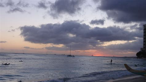 #honolulu #sunset | Sunset, Honolulu, Beach