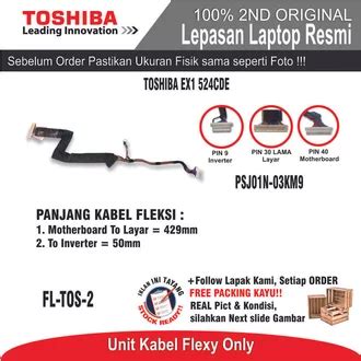 Jual Produk Fleksibel Lvds Laptop Toshiba Termurah Dan Terlengkap April