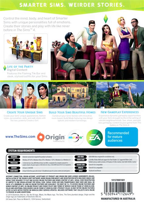 The Sims 4 Moonlight Chic Box Shot For PlayStation 4 GameFAQs