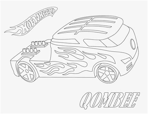 Dibujos De Hot Wheels Para Colorear Wonder Day