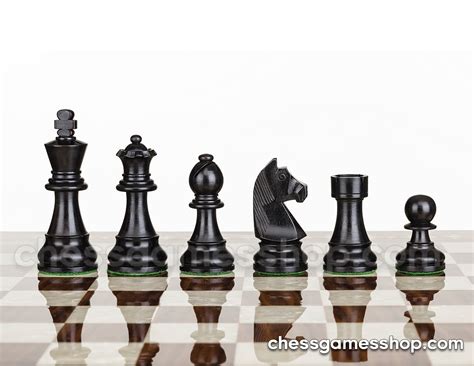 Wooden pieces, Chess pieces - Wooden chess pieces STAUNTON STANDARD