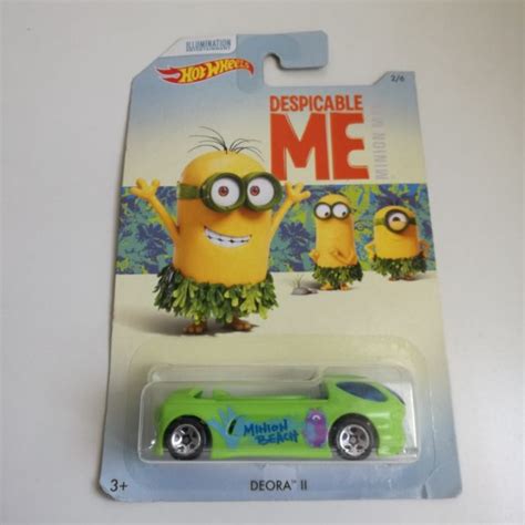 Hot Wheels Despicable Me Deora II Minion Made Shopee Malaysia