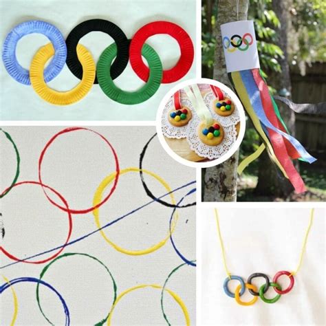 Simple Olympic Crafts for Kids - Mum In The Madhouse