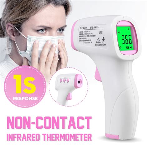 Non Contact Digital Infrared Forehead Thermometer Temperature