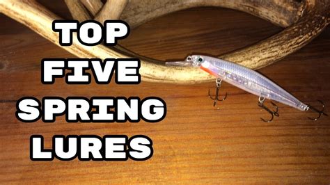 Jackattackoutdoors Top Five Spring Bass Fishing Lures Youtube