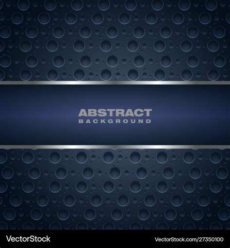 Abstract dark blue banner Royalty Free Vector Image