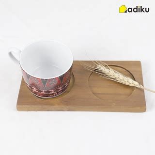 Jual ADIKU ID Nampan Kopi Tray Coffee Kayu Jati Shopee Indonesia