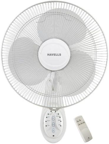 Havells Platina With Remote Mm Wall Fan White Amazon In Home