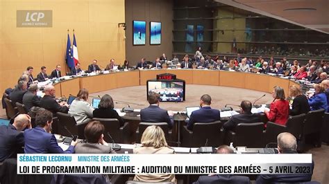 Audition à Lassemblée Nationale Loi De Programmation Militaire