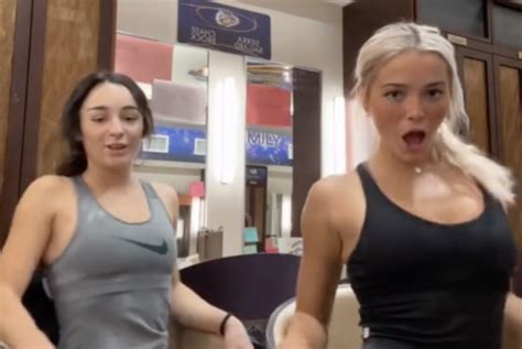 Lsu Gymnasts Olivia Dunne Elena Arenas Share New Locker Room Video