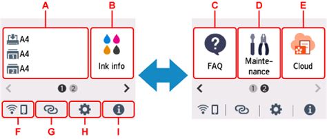 Canon Inkjet Manuals GX5500 Series Using Touch Screen