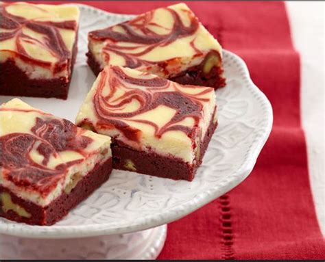 Red Velvet Swirl Brownies Recipe Mojosavings