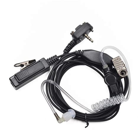 1Pin PTT Headset Mic For Vertex Standard VX 230 VX 231 VX 350 EVX 531