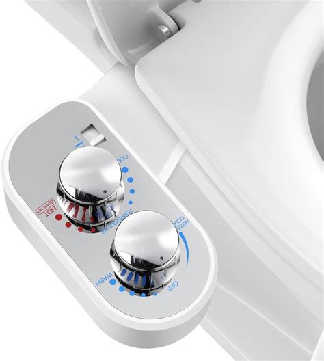 Ultra Slim Hot And Cold Bidet Attachment For Toilet Warm Water Bidet Attachment Non Electric