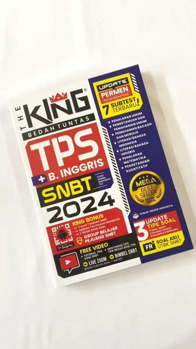 Buku The King SNBT 2024 Update Soal Essay Dan Isian Singkat The King