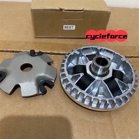 Motorcycle Pulley Set Honda Beat Carb Stock Size Shopee Philippines