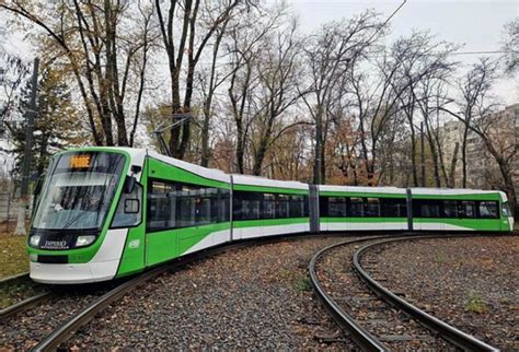 First 15 Imperio Trams Enter Service In Romania S Capital The